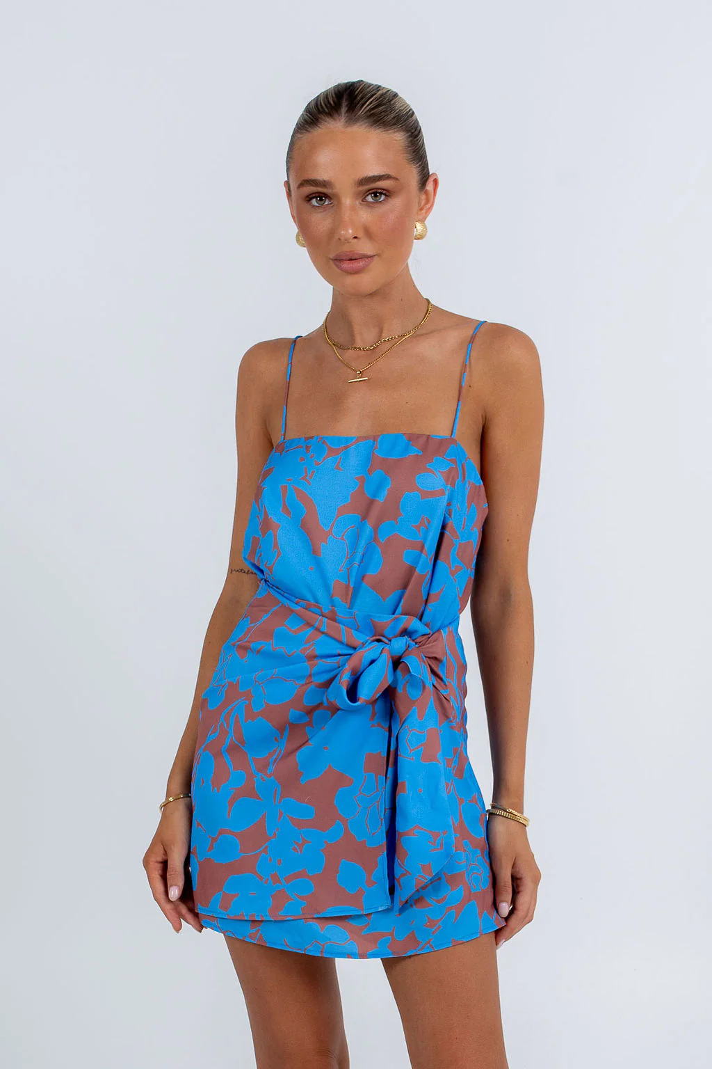 Vigo Mini Skirt Azurosa Print - Image 6