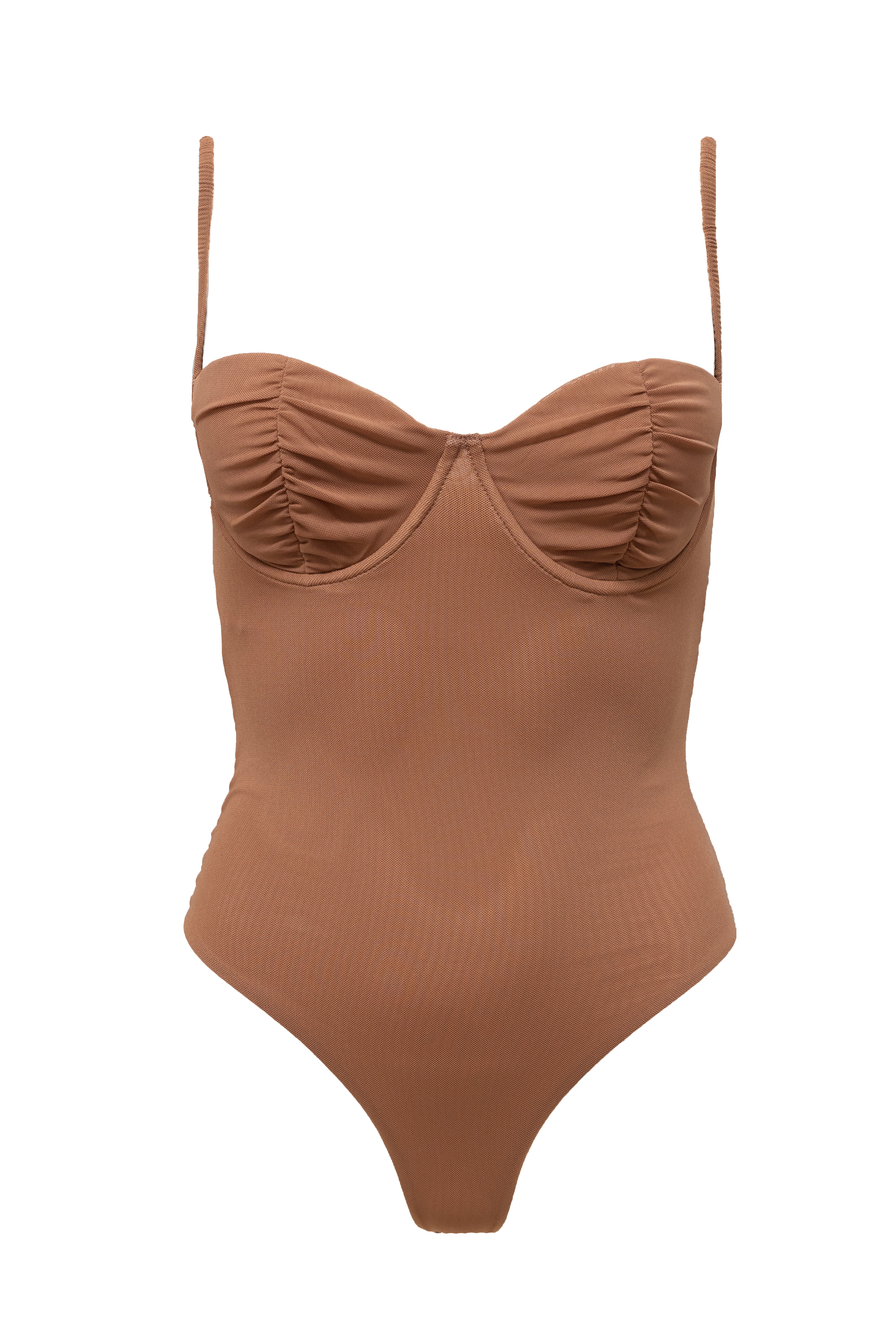Pip Bodysuit Caramel - Image 36