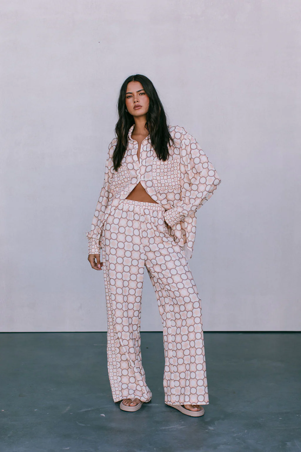 Pisces Shirt Sienna Tile Print - Image 11