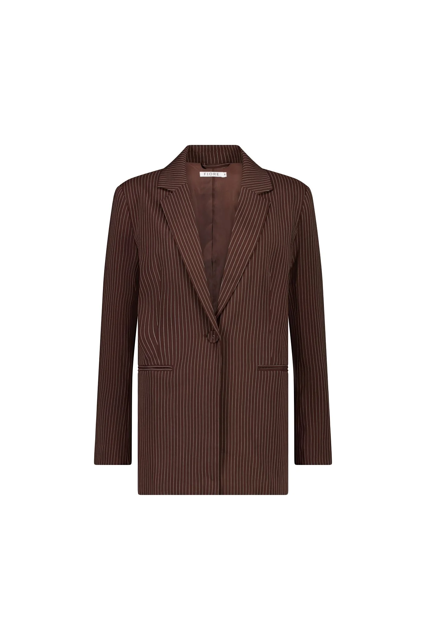 Quade Blazer Chocolate Pinstripe - Image 17