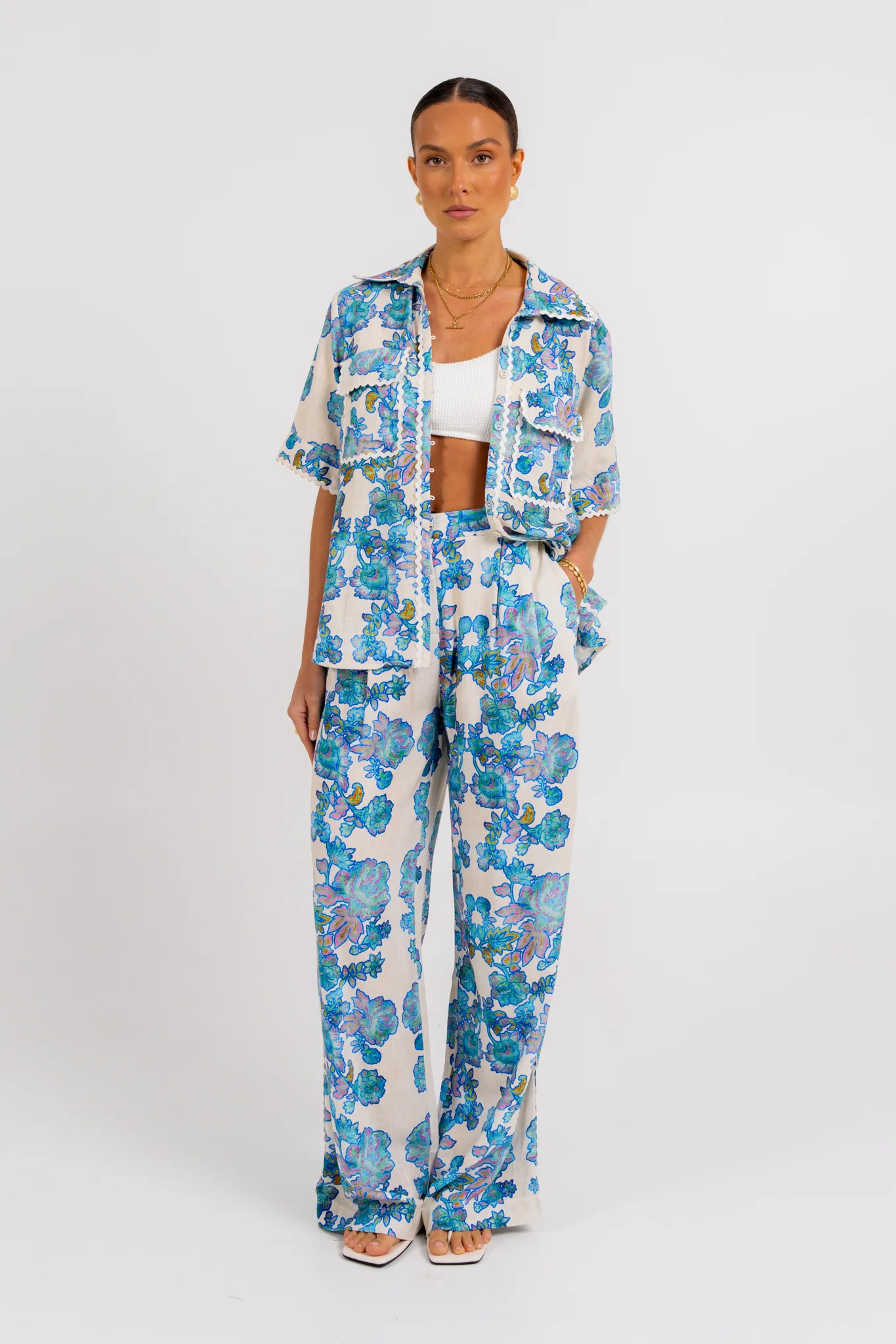 Sempre Pants Inkora Print - Image 6
