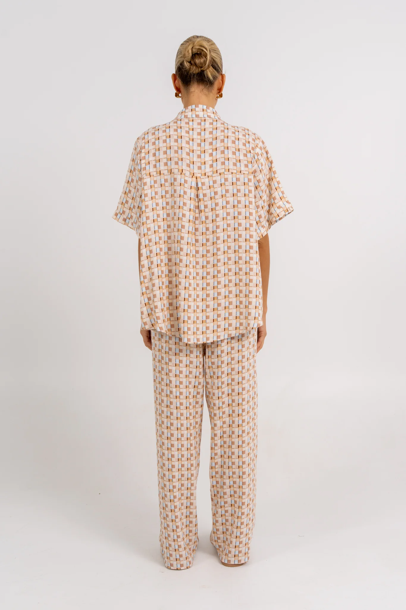 Rylie Set Beige Check - Image 7