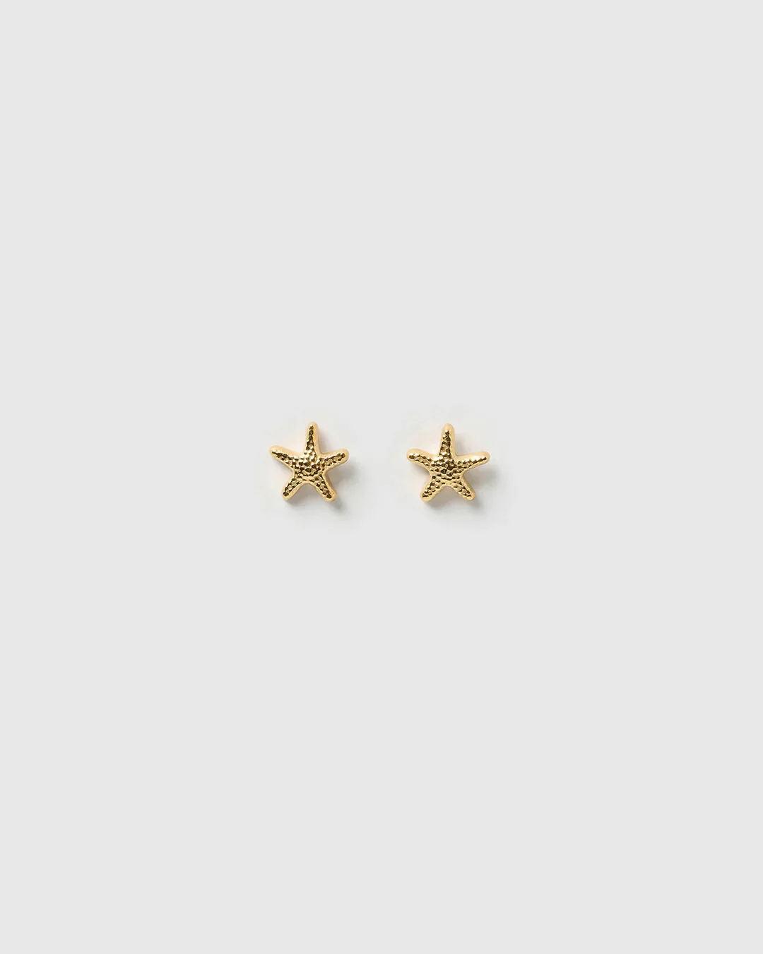 Starfish Earrings Gold