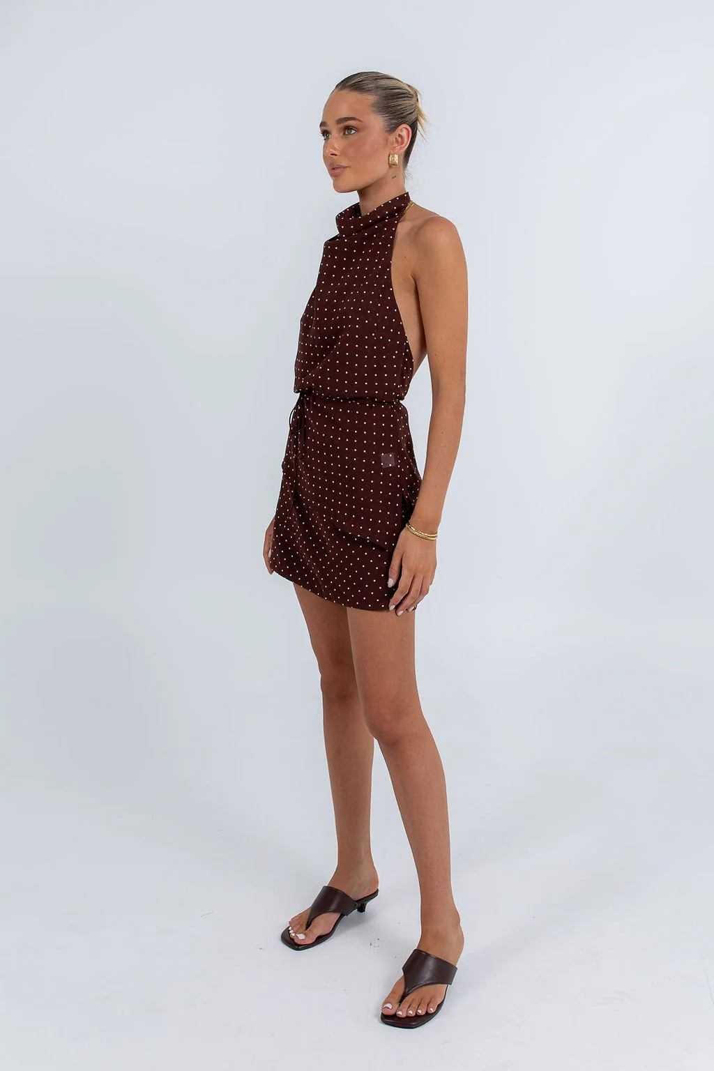 Valletta Mini Skirt Polka Dot