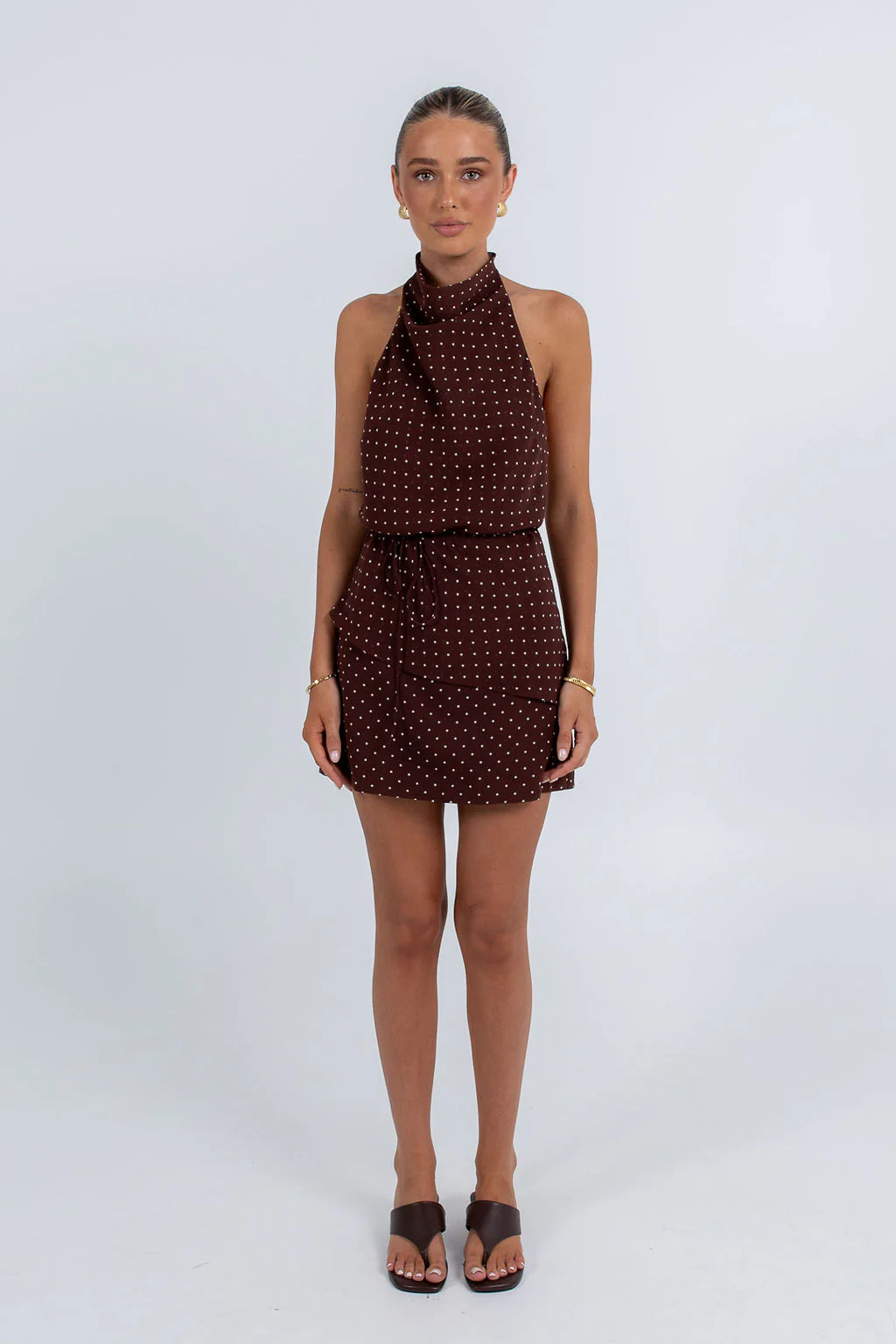 Valletta Mini Skirt Polka Dot - Image 4
