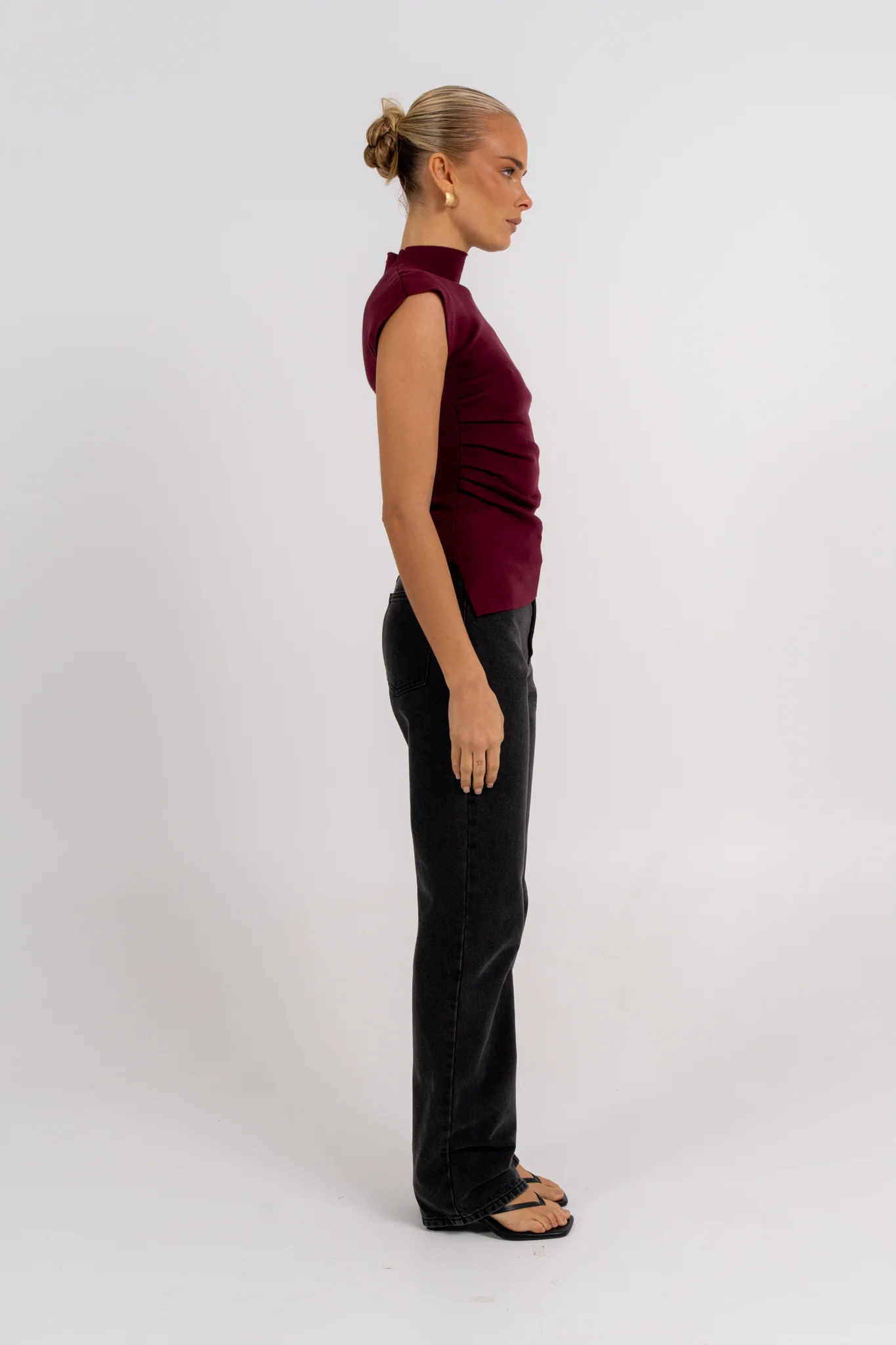 Tahmina Top Burgundy - Image 8