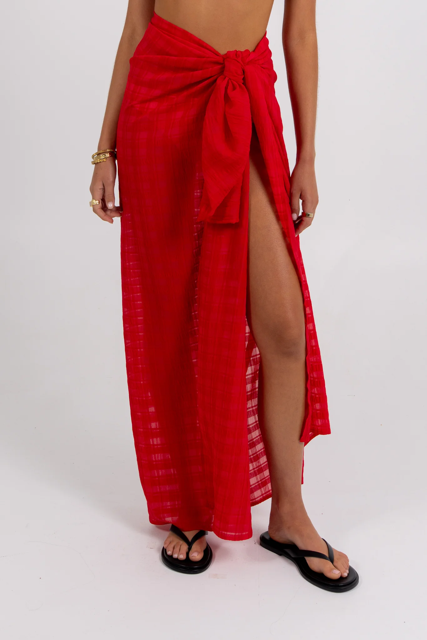 Tasha Pareo Red - Image 2