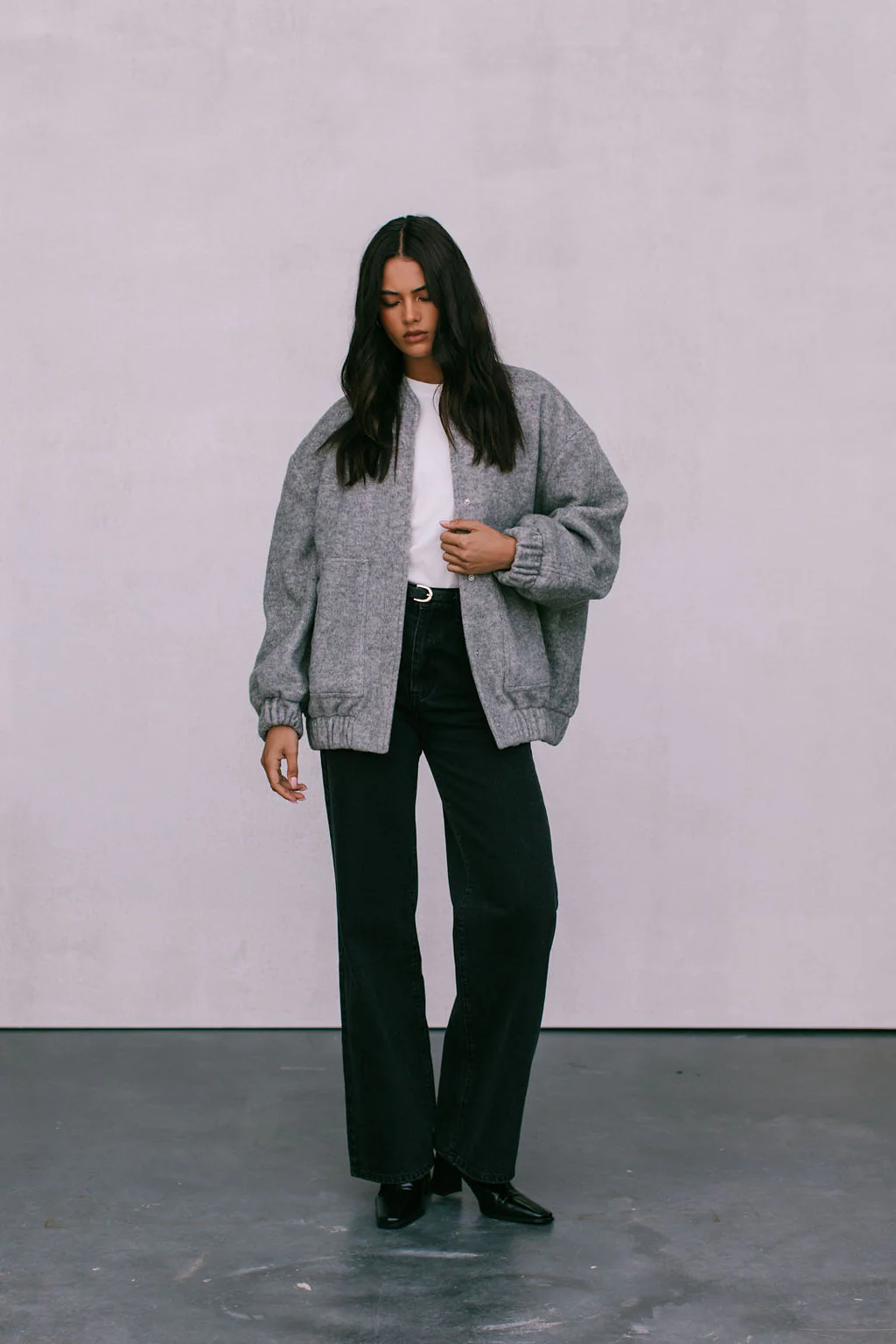 Tully Bomber Jacket Grey - Image 13