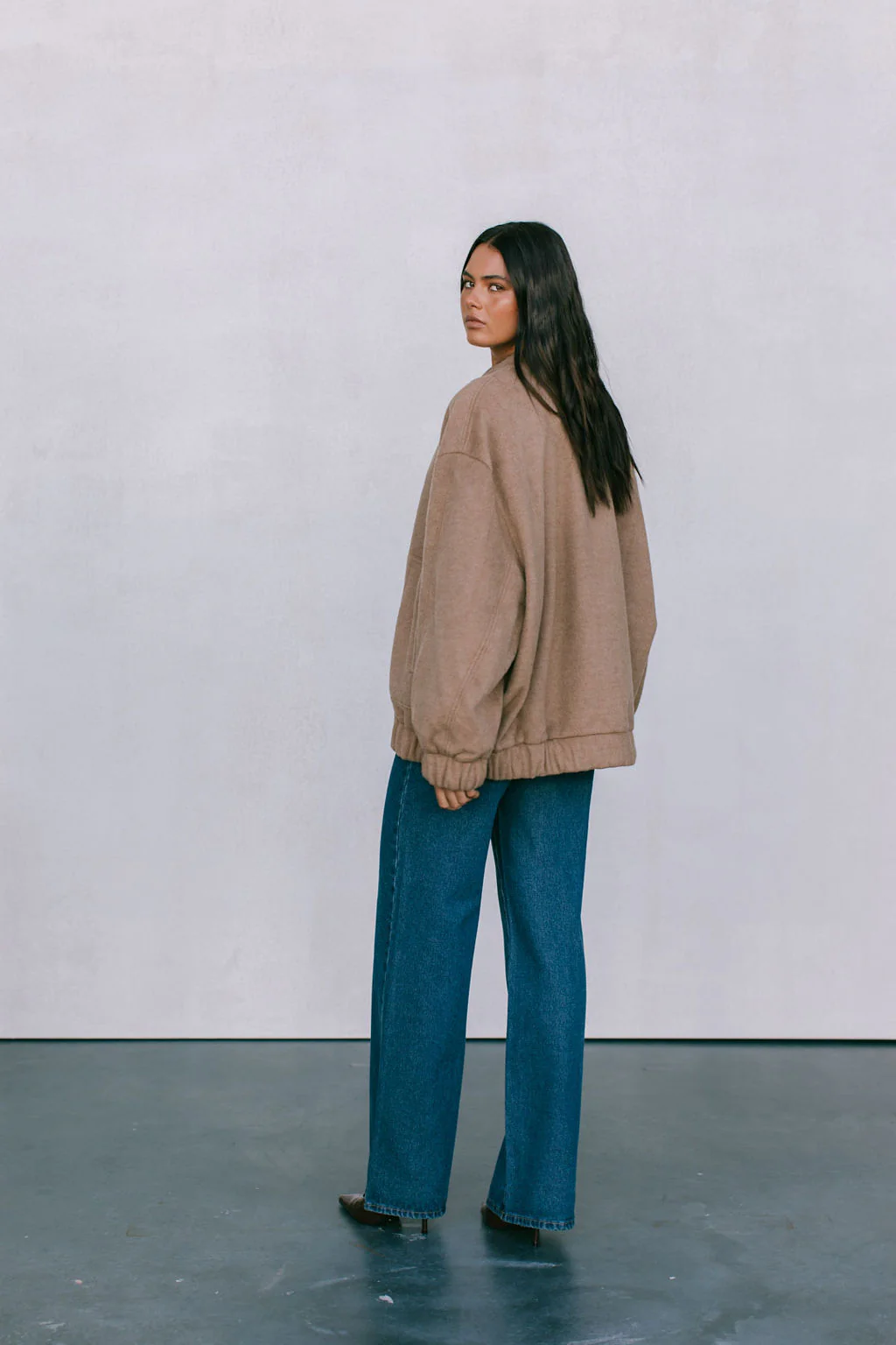 Tully Bomber Jacket Tan - Image 12