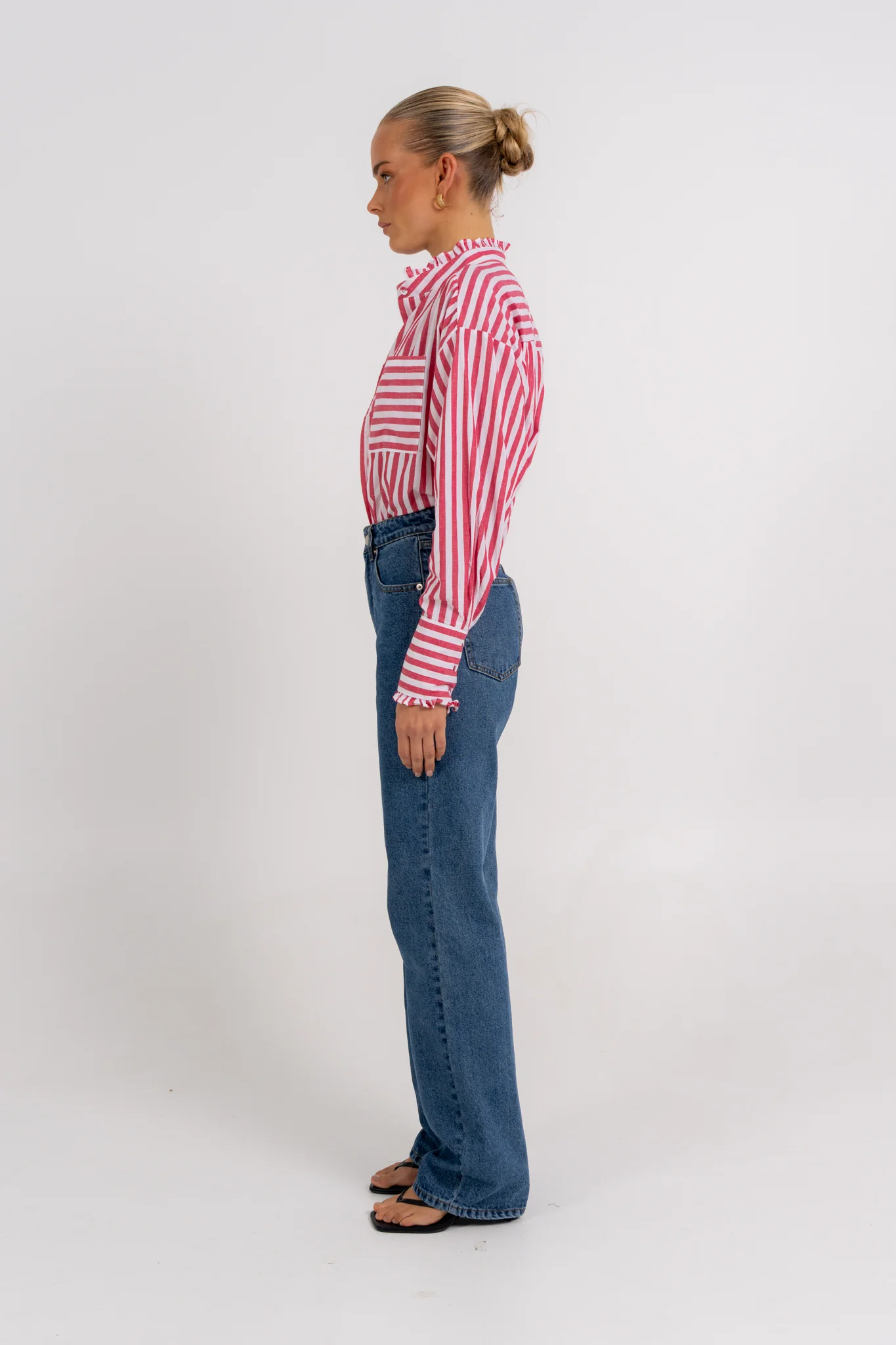 Uccella Shirt Red Stripe - Image 11