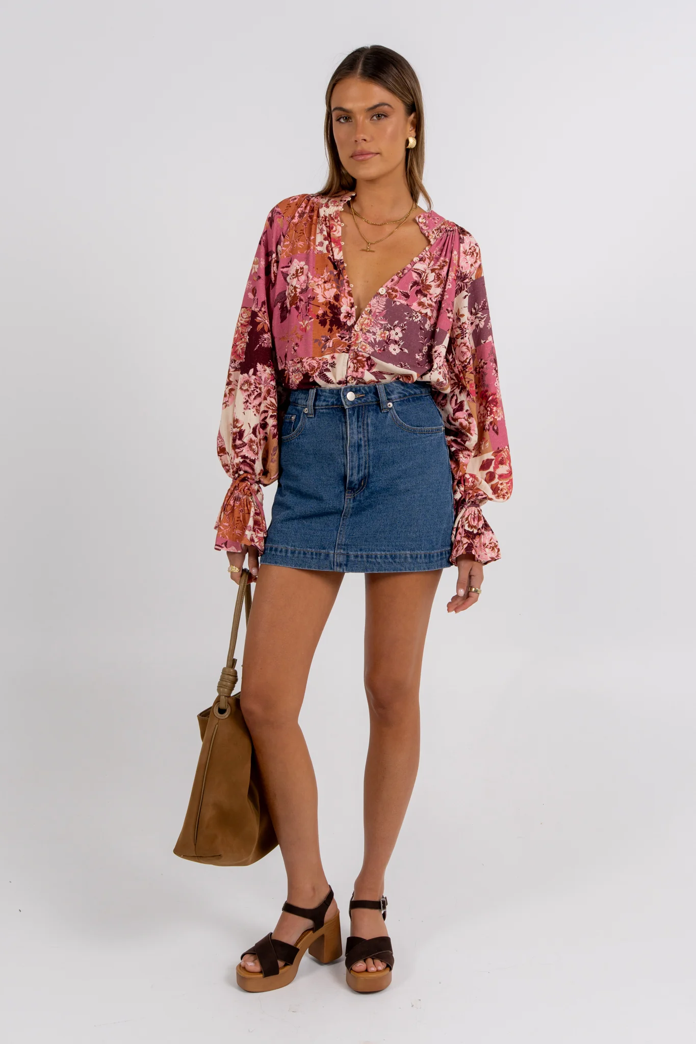 Undina Blouse Fleur Print - Image 5