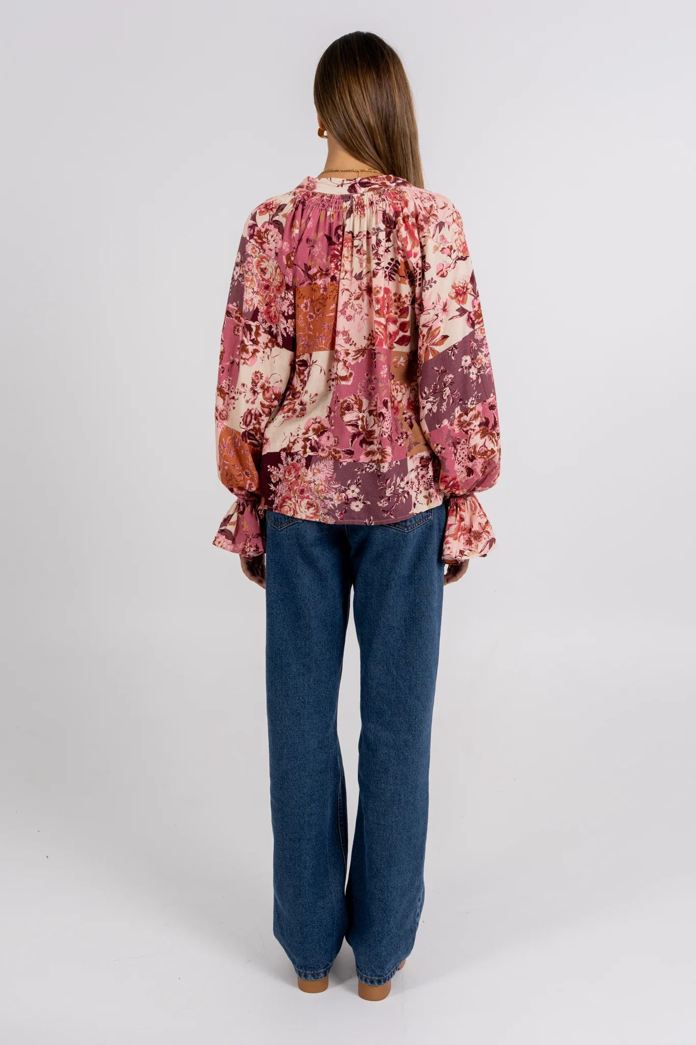 Undina Blouse Fleur Print - Image 6