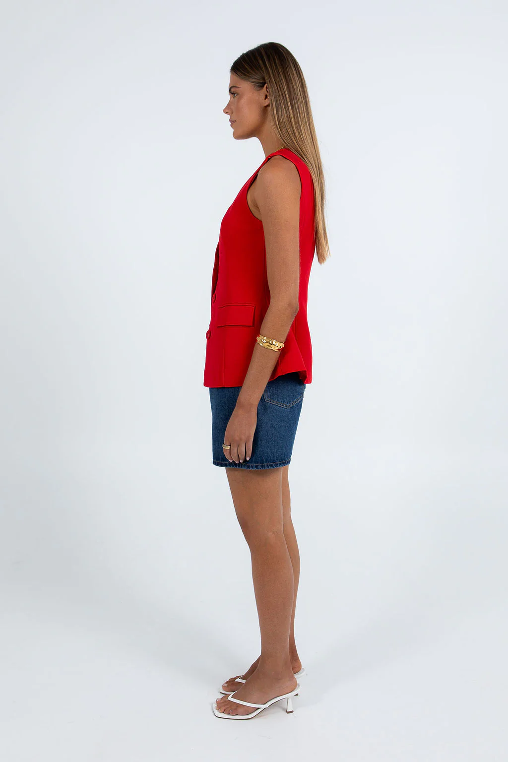 Valli Vest Red - Image 7