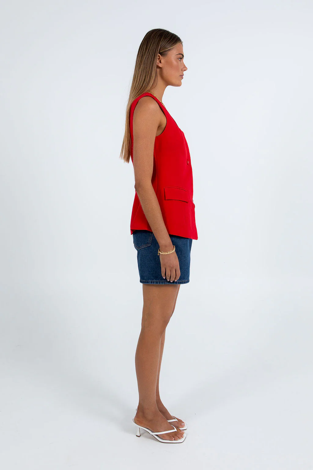 Valli Vest Red - Image 8