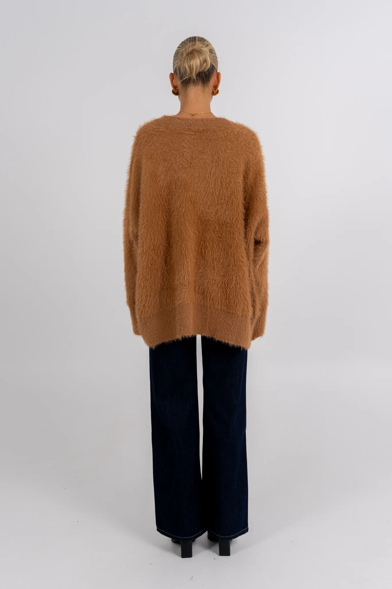 Willow Knit Jumper Tan - Image 4