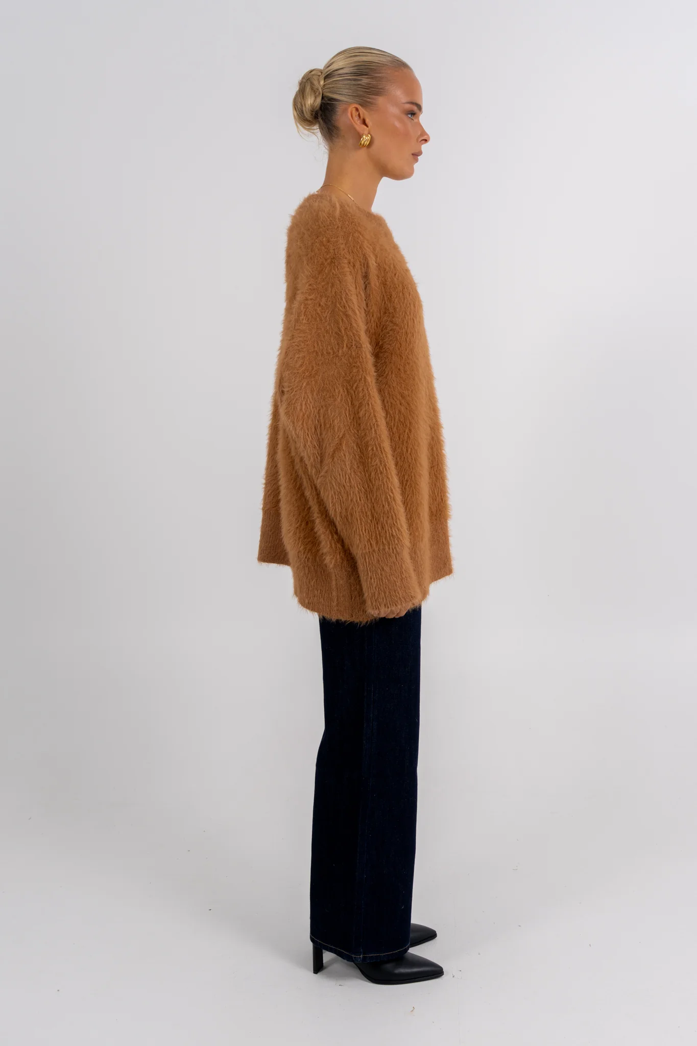 Willow Knit Jumper Tan - Image 8