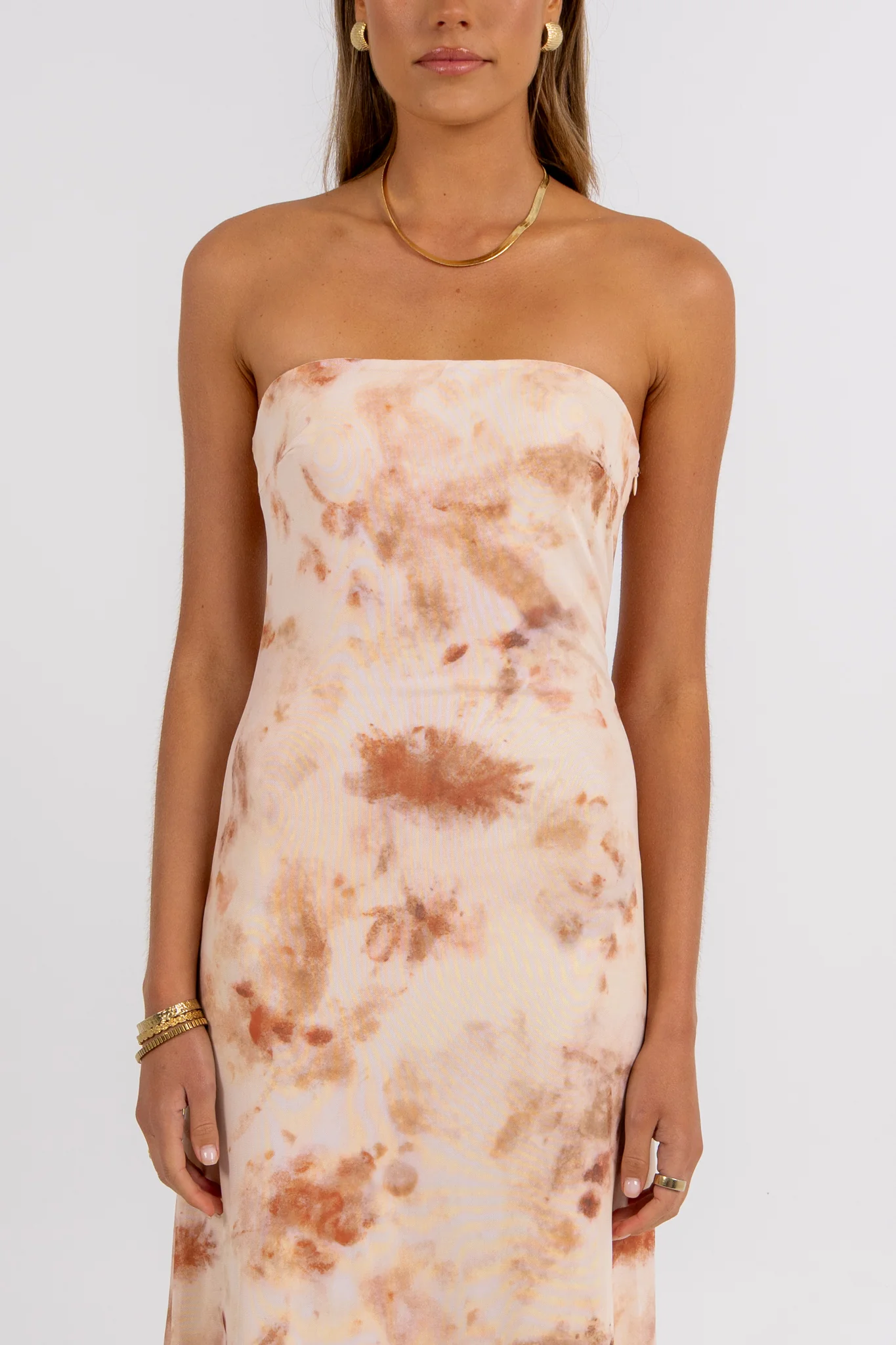 Wendi Dress Beige Haze - Image 4