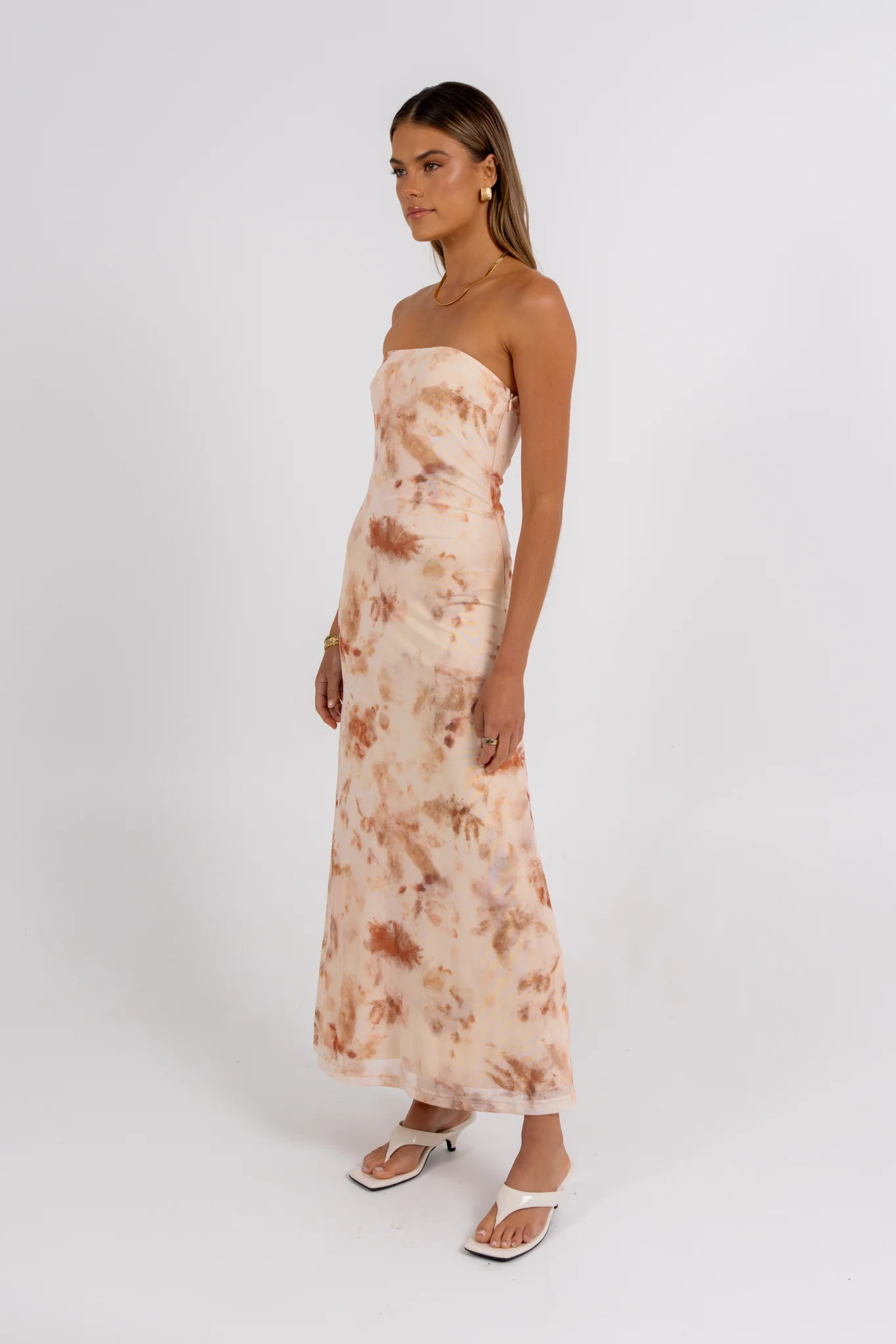 Wendi Dress Beige Haze - Image 6