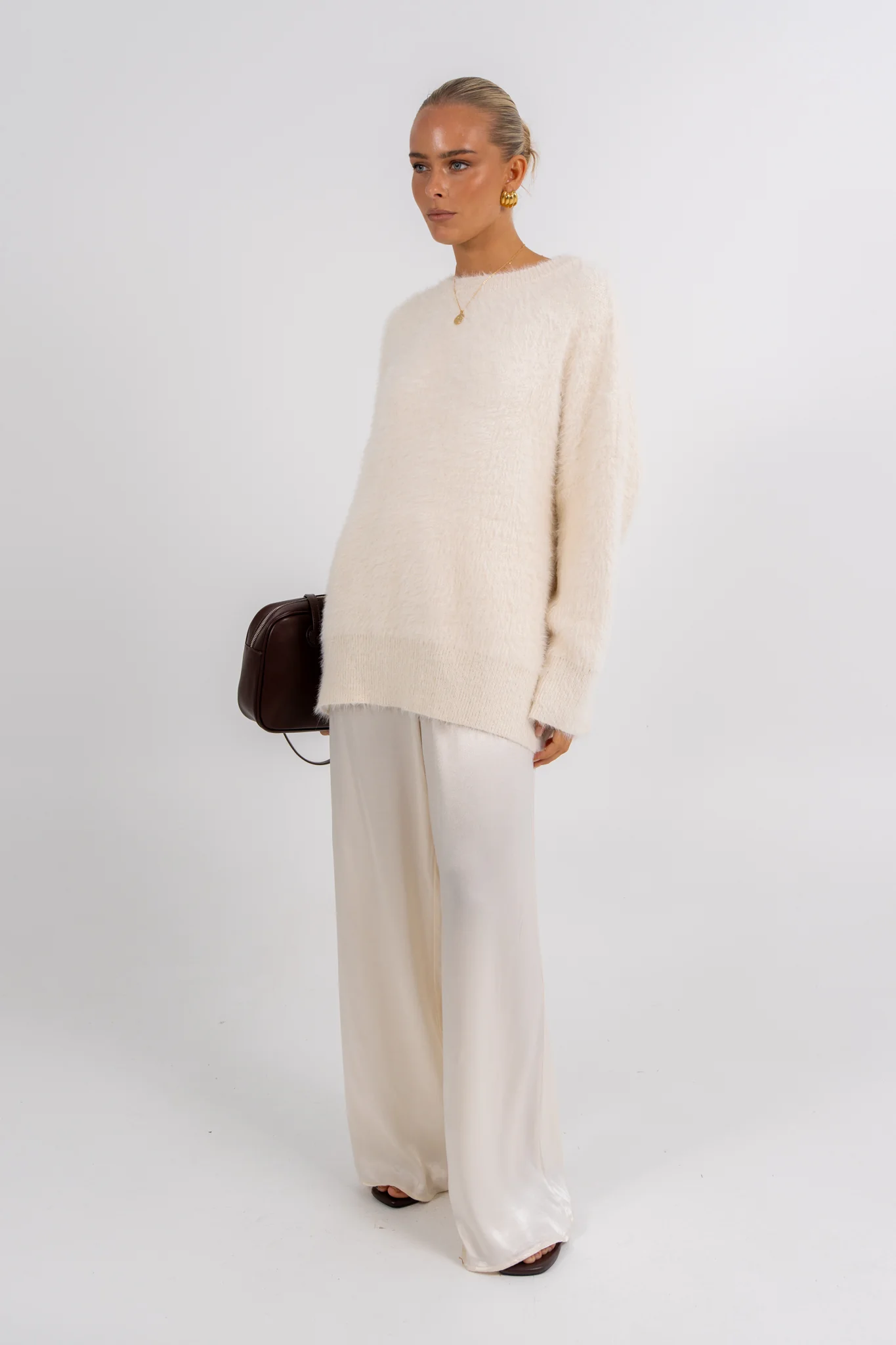 Willow Knit Jumper Cream - Image 3