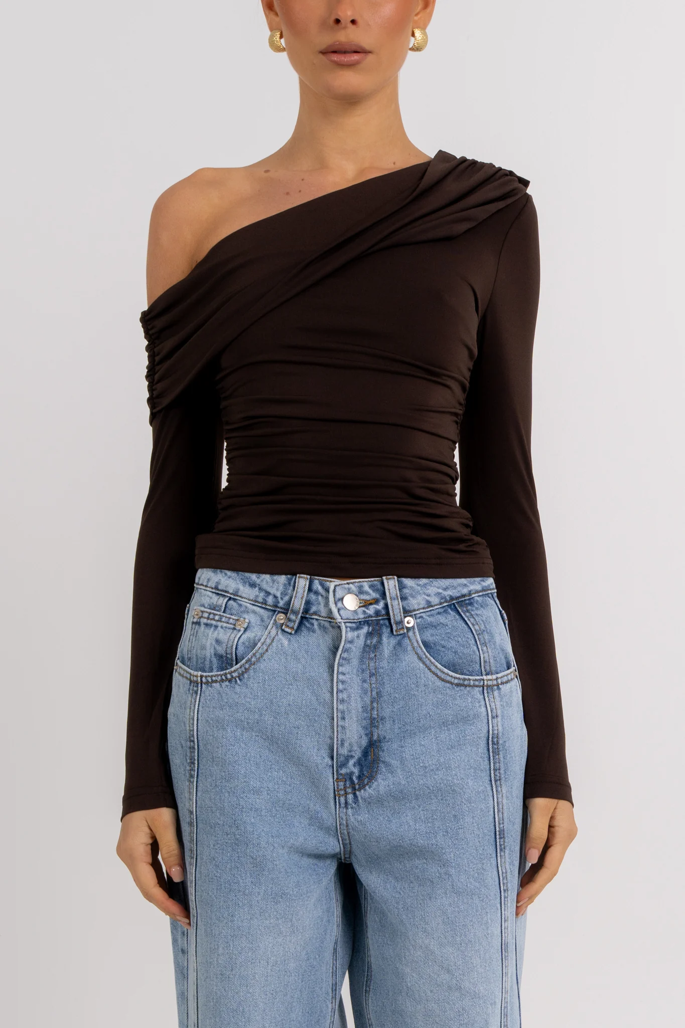 Xylia Top Dark Espresso - Image 4