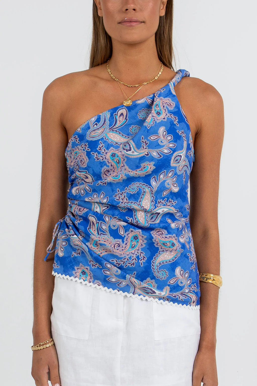 Yazlin Top Oceana Print - Image 7