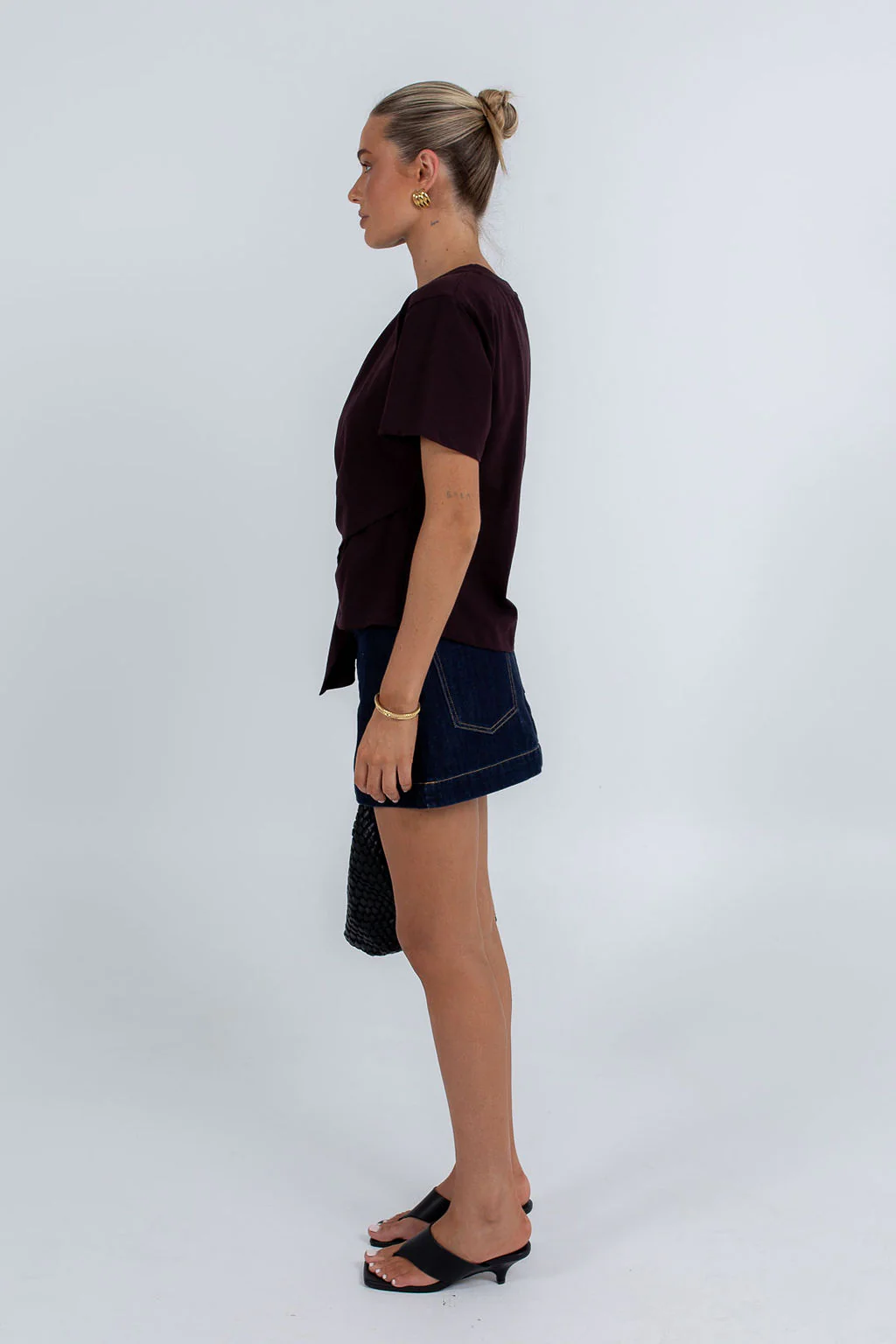 Yolanda Tee Dark Brown - Image 6