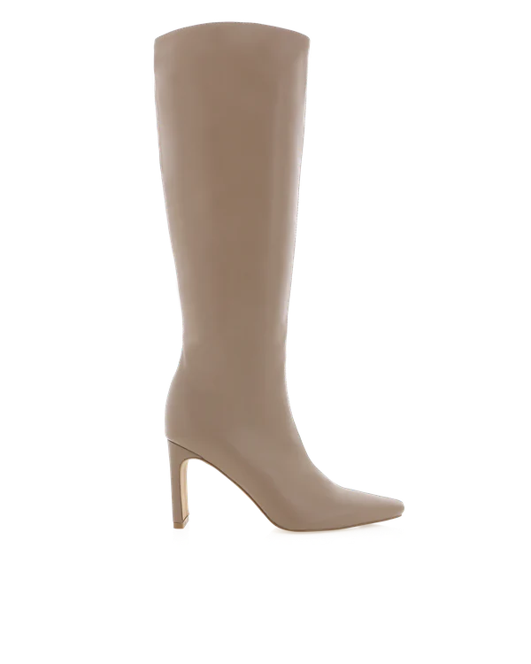 Yoshiko Knee High Boots Stone