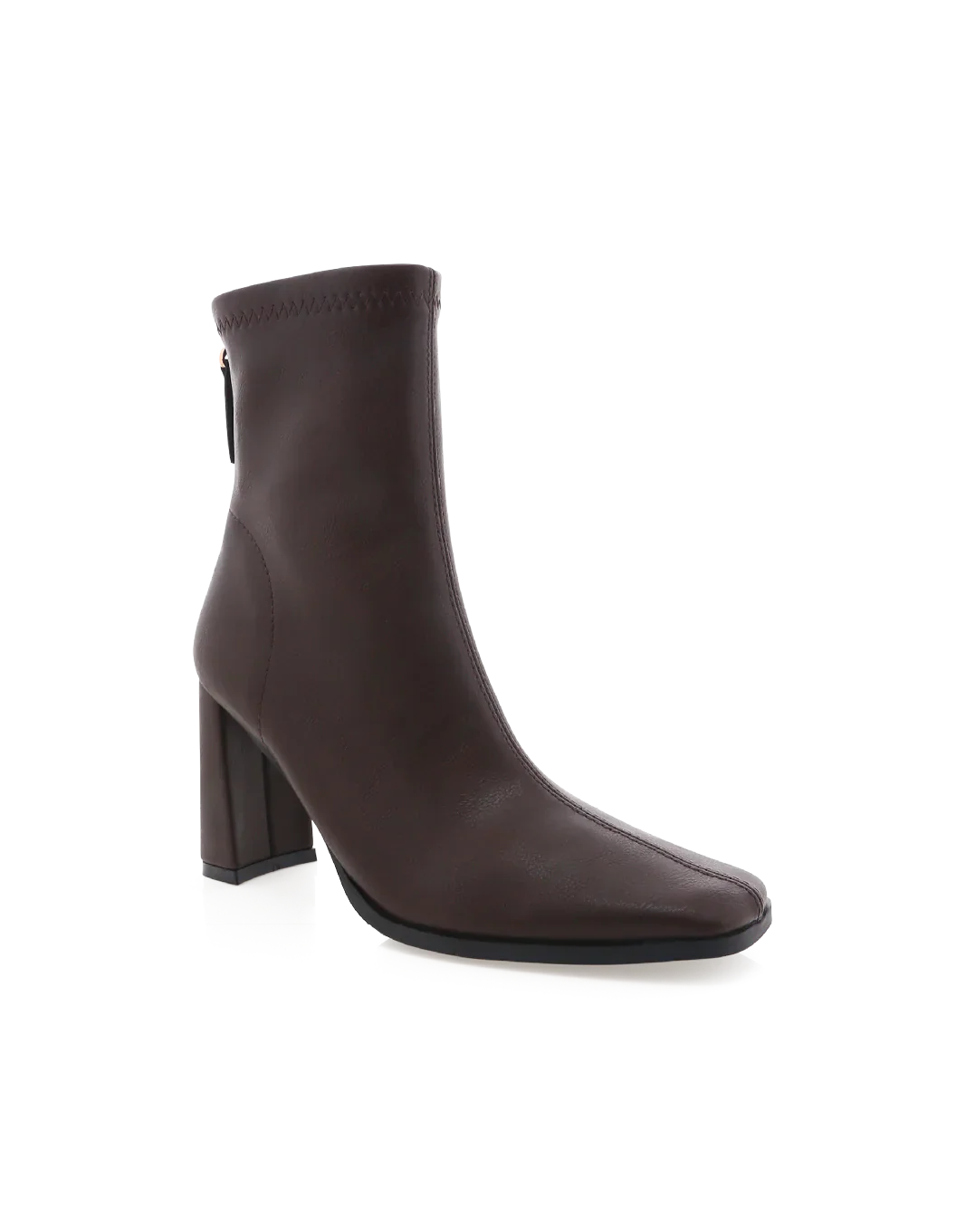 Zade Ankle Boots Dark Chocolate - Image 4